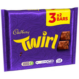 Cadbury Twirl chocolate fingers 3 pack 129g - British product