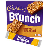 ASDA Cadbury Brunch Oats Peanut Chocolate Cereal Bars 112g (4 x 28g)- Buy online at McGrocer