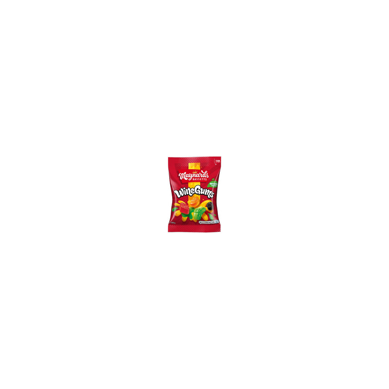 Maynards Bassetts Wine Gums candy 130g, imported from the UK