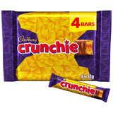ASDA Cadbury Crunchie Milk Chocolate Bar 4 Pack 128g- Buy online at McGrocer