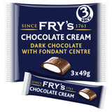 ASDA Fry's Chocolate Cream Dark Chocolate Bar with Fondant Centre 3 Pack 147g- Buy online at McGrocer