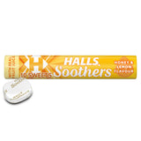 ASDA Halls Soothers Honey & Lemon Lozenges Roll 45g- Buy online at McGrocer