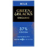 ASDA Green & Black's 37% Milk Chocolate Organic Block 90g- Buy online at McGrocer