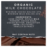 Green & Black's 37% milk chocolate organic block 90g, UK version