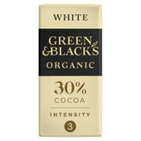 ASDA Green & Black's Organic White Chocolate Bar 90g- Buy online at McGrocer