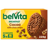 ASDA Chocolate Chip Cereal Biscuit Snack Bars Multipack 225g (5 Bars)- Buy online at McGrocer