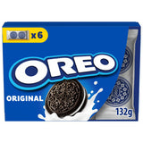 Oreo Lunchbox vanilla chocolate sandwich biscuits 132g, imported from the UK