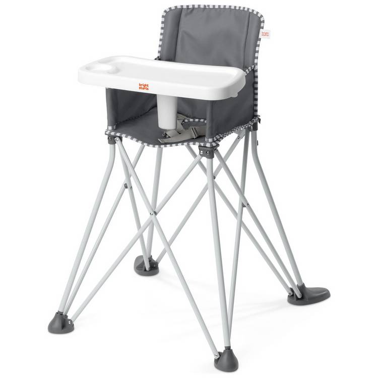 Bright Starts highchair grey (British brand)