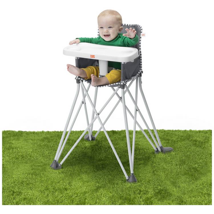 Bright Starts highchair grey (British brand)