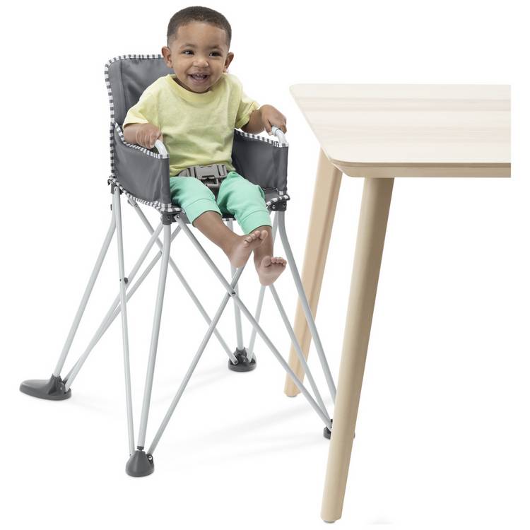 Bright Starts highchair grey (British brand)