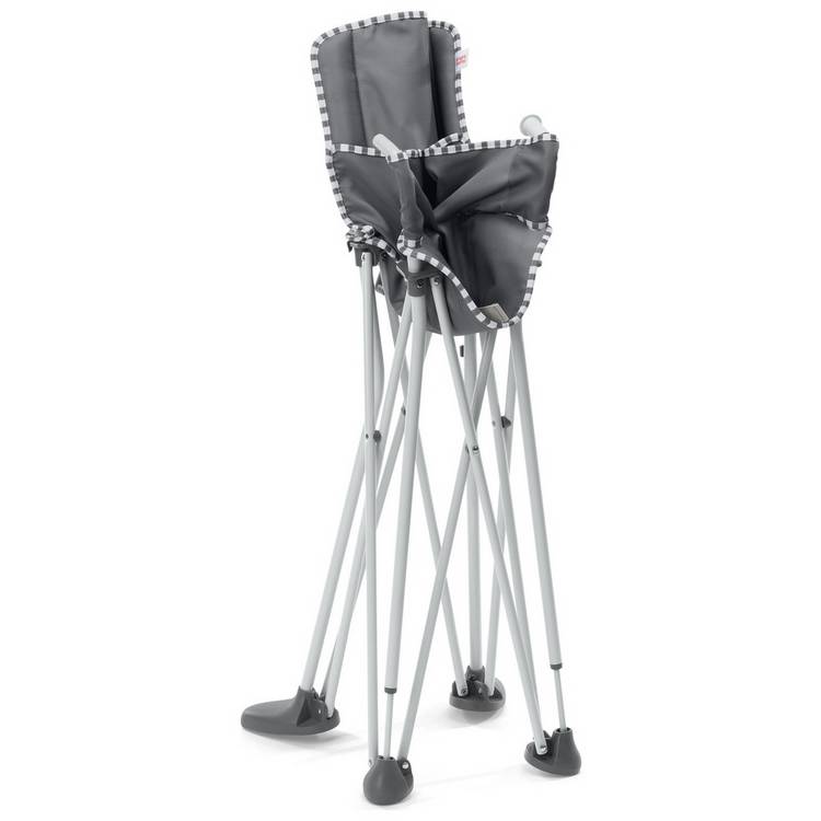 Bright Starts highchair grey (British brand)