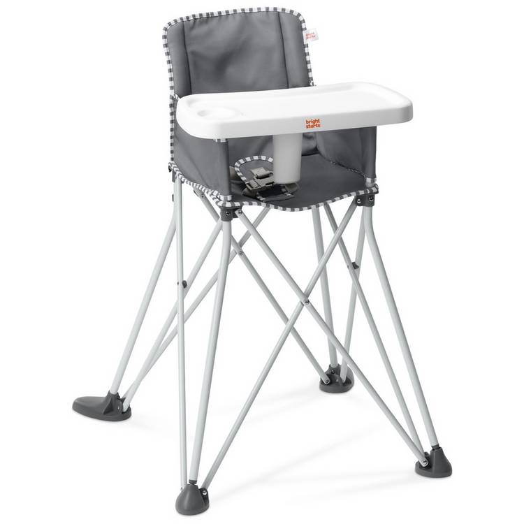 Bright Starts highchair grey (British brand)