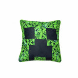 Minecraft cushion green reversible Creeper design 40x40cm, UK version
