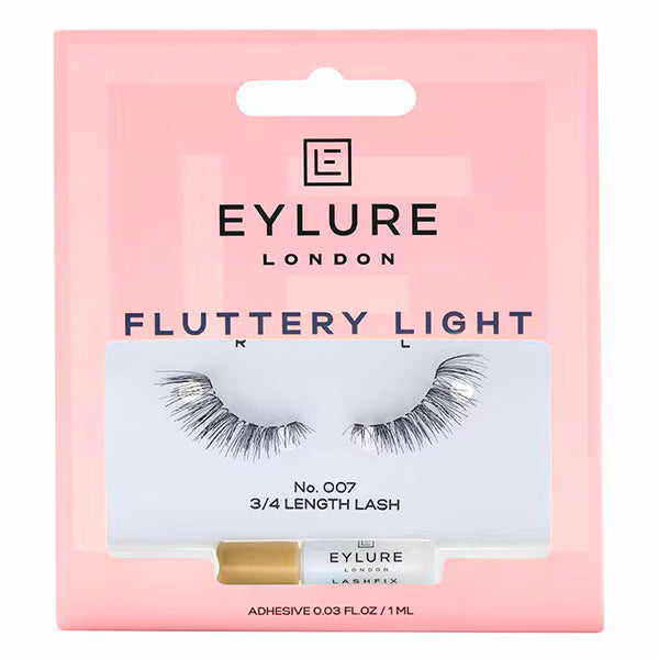 Eylure false lashes Fluttery Light No.007 - British product