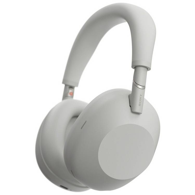 Sony WH-1000XM6 noise cancelling headphones silver, UK version