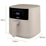 Tower 6L digital air fryer Latte, UK version