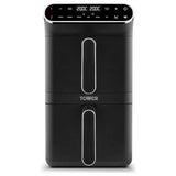 Tower T17190 Twin Stack air fryer 11L black - imported from the UK