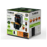 Tower T17190 Twin Stack air fryer 11L black - imported from the UK