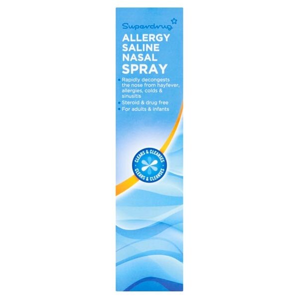 Superdrug Saline Nasal Spray 100ml GOODS Superdrug