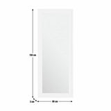 Argos Home white full length wall mirror 150x60cm, UK version