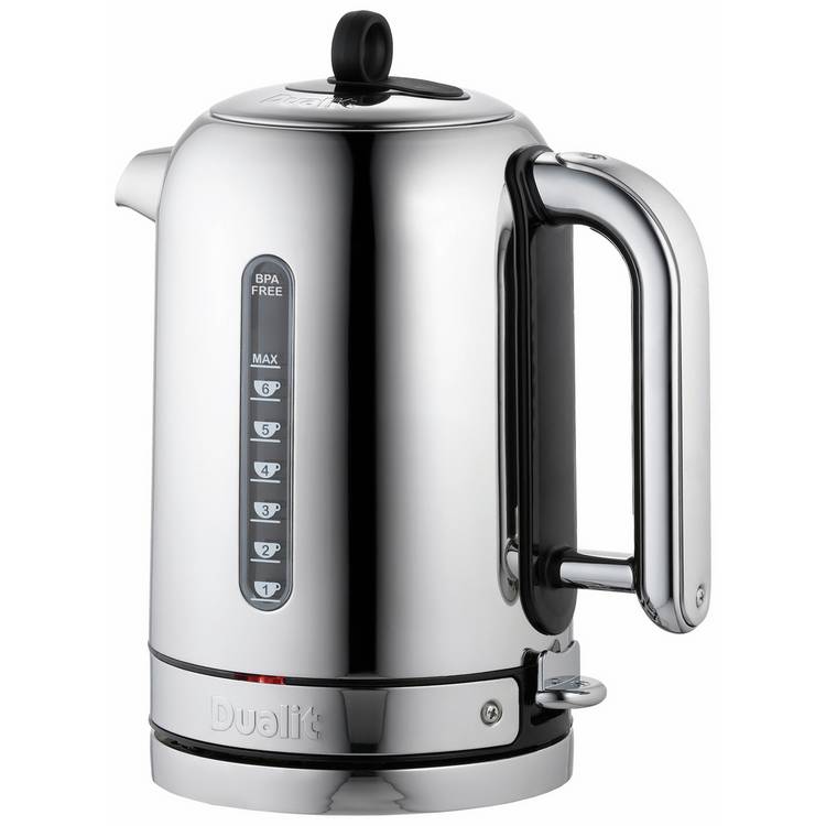 Dualit Classic stainless steel jug kettle 1.7L (British brand)