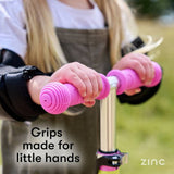 Zinc unicorn scooter and helmet combo (British brand)