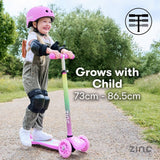 Zinc unicorn scooter and helmet combo (British brand)