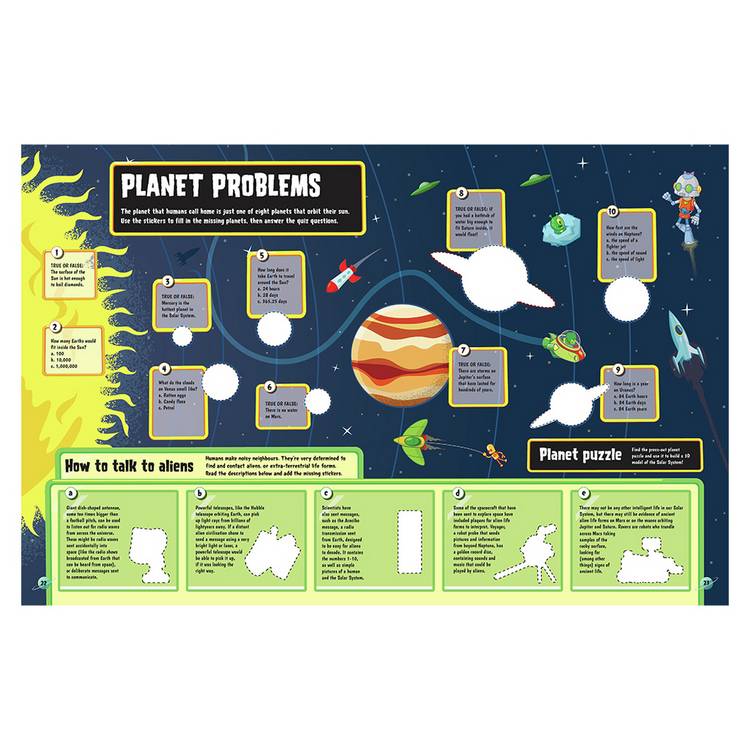 Igloo Books kids science activity book set, imported from the UK