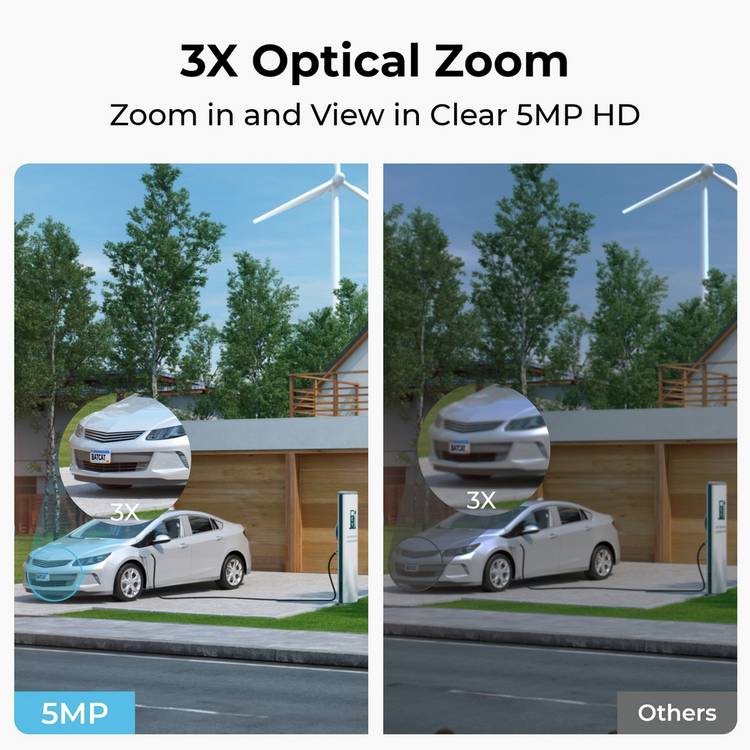 Reolink 2K PTZ outdoor CCTV camera, UK version