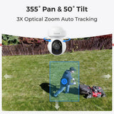 Reolink 2K PTZ outdoor CCTV camera, UK version