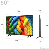LG 50NANO80A6B NanoCell 4K UHD Smart TV 50 inch - British product