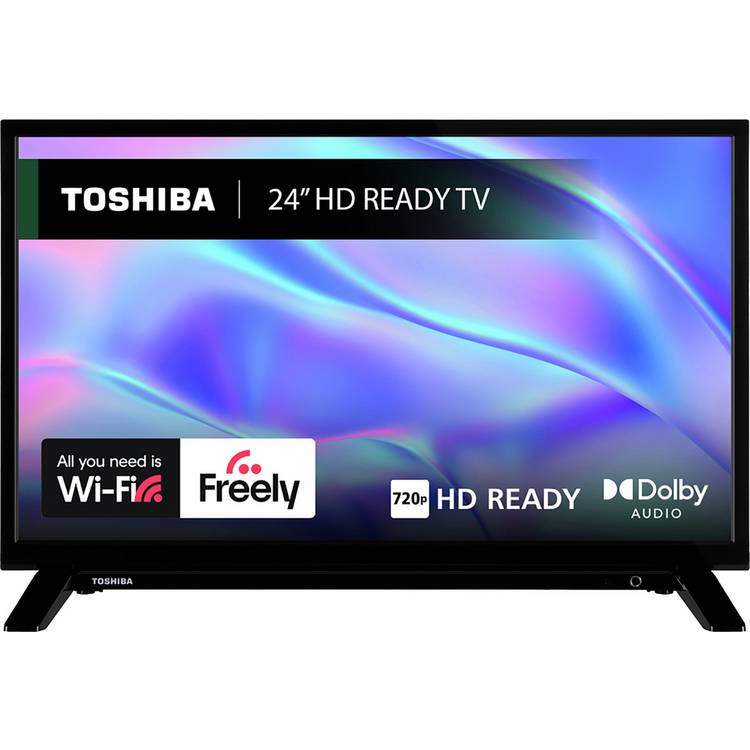 Toshiba 24 Inch 24WV2553DB Smart HD Ready HDR DLED Freely TV