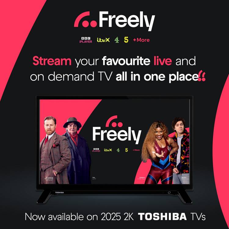 Toshiba 32 inch Smart HD Ready HDR TV - British product