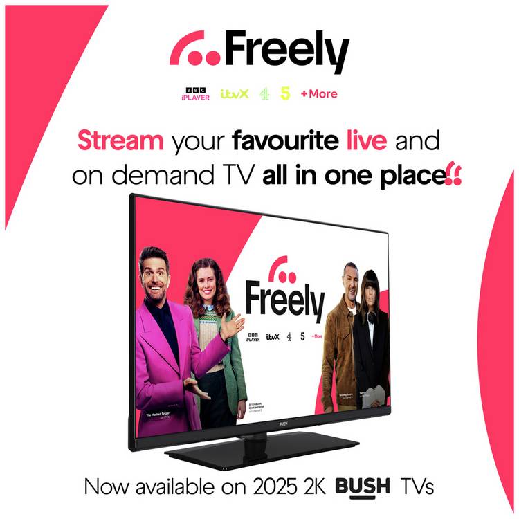 Bush 32FT25CB 32-inch Smart FHD HDR LED TV, UK version