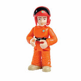 Fireman Sam Wallaby 2 helicopter toy with Krystyna figure, imported from the UK