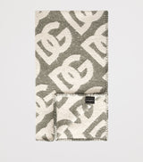 Harrods Luxury Wool-Cashmere-Silk Logo Throw 140cm x 180cm- Buy online at McGrocer