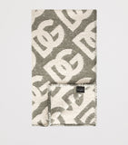 Dolce&Gabbana Wool-Cashmere-Silk Logo Throw 140cm x 180cm - British product