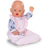 Baby Born doll sleeping bag with sheep embroidery 20cm - British product