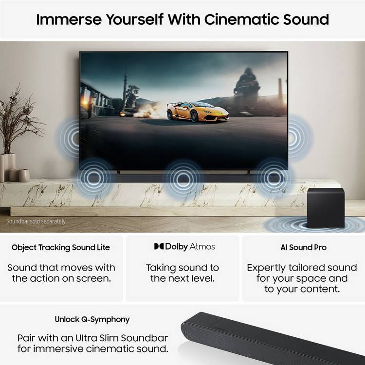 Samsung 77 inch OLED TV QE77S85FAE - British product