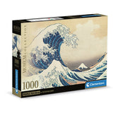 Clementoni jigsaw puzzle Hokusai The Great Wave 1000 pieces, imported from the UK