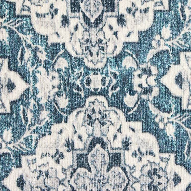Habitat chenille cushion blue 30x50cm - British product