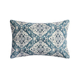 Habitat chenille cushion blue 30x50cm - British product