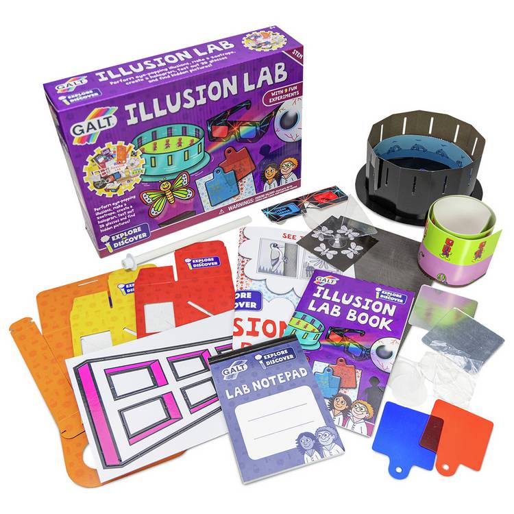 Galt Illusion Lab science kit 22cm, imported from the UK