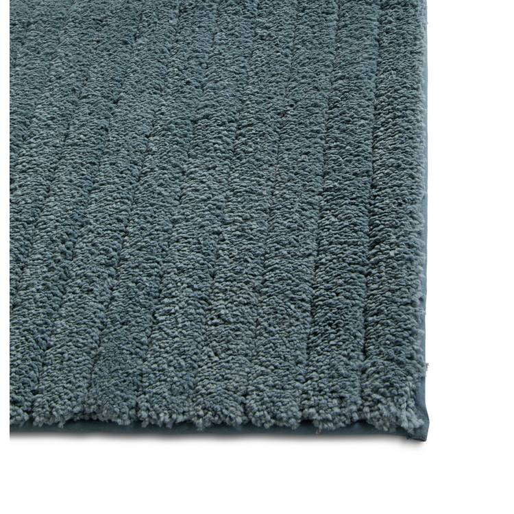 Habitat bath mat rustic blue 80cm, imported from the UK