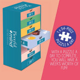 Jumbo jigsaw puzzle set six 54-piece puzzles (British brand)