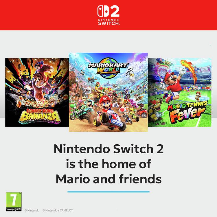 Nintendo Switch 2 Console black 256GB, imported from the UK
