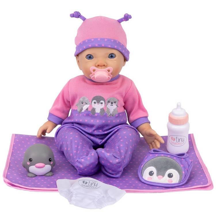 My First Tiny Treasures baby doll 14 inch, imported from the UK