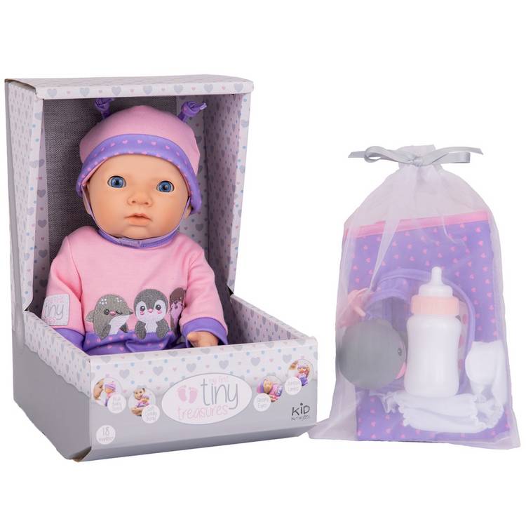 My First Tiny Treasures baby doll 14 inch, imported from the UK