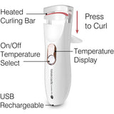 Rio Wow Lash heated eyelash curler travel size, UK version