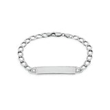 Revere silver ID bracelet 21.5cm (British brand)